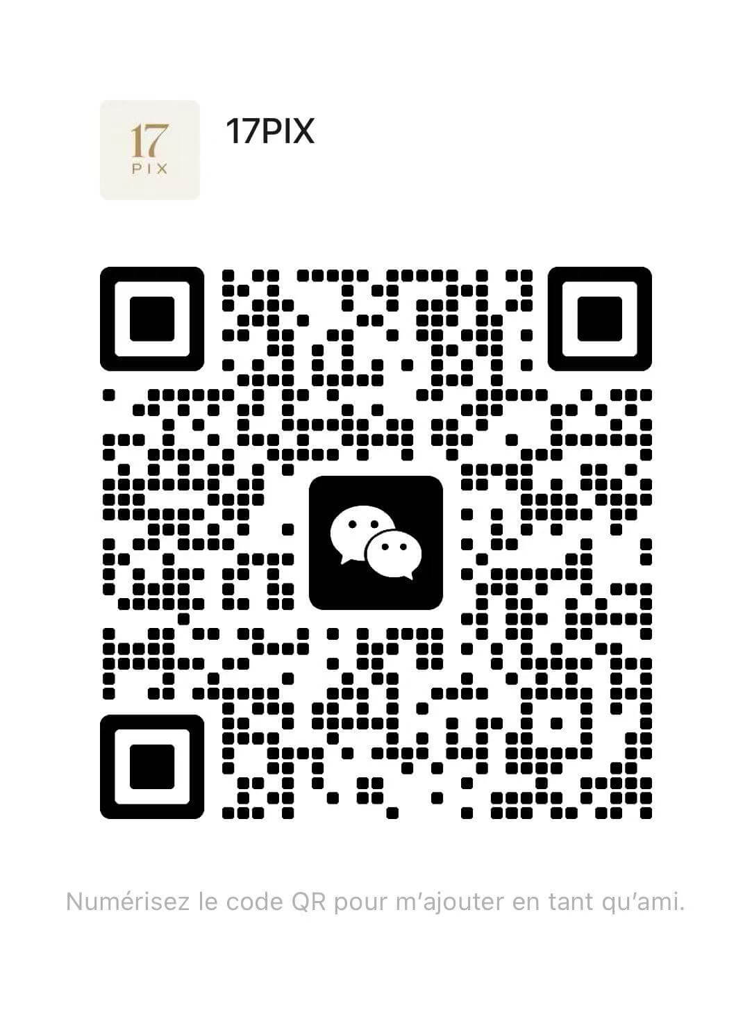 QR Code WeChat CONTACT17PIX